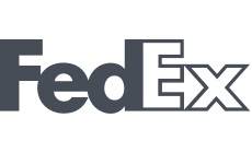 fedex logo dark