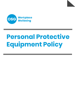 Dog Eared Page with Title Personal Protective Equipment Policy
